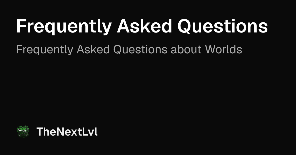 Frequently asked questions